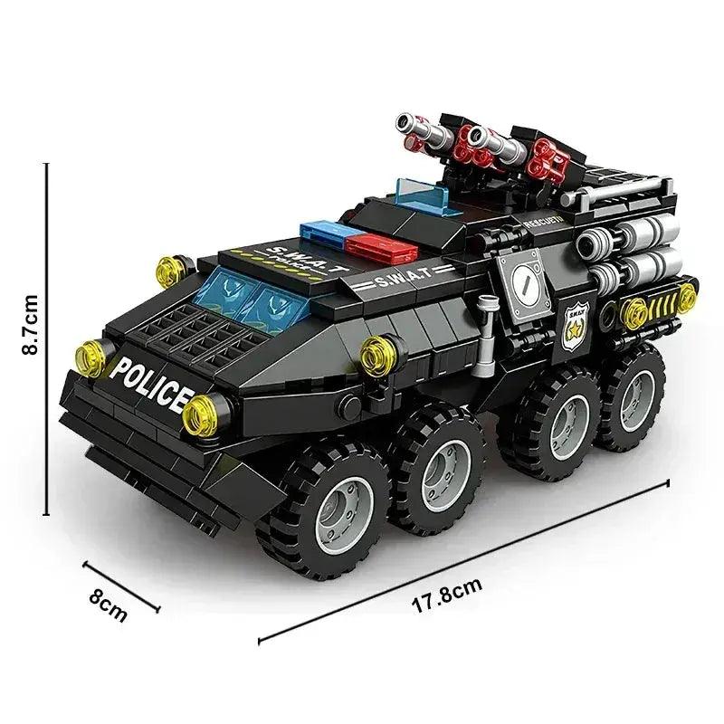  Building Blocks Military Tank Construction Set Hands On -  ToylandEU™
