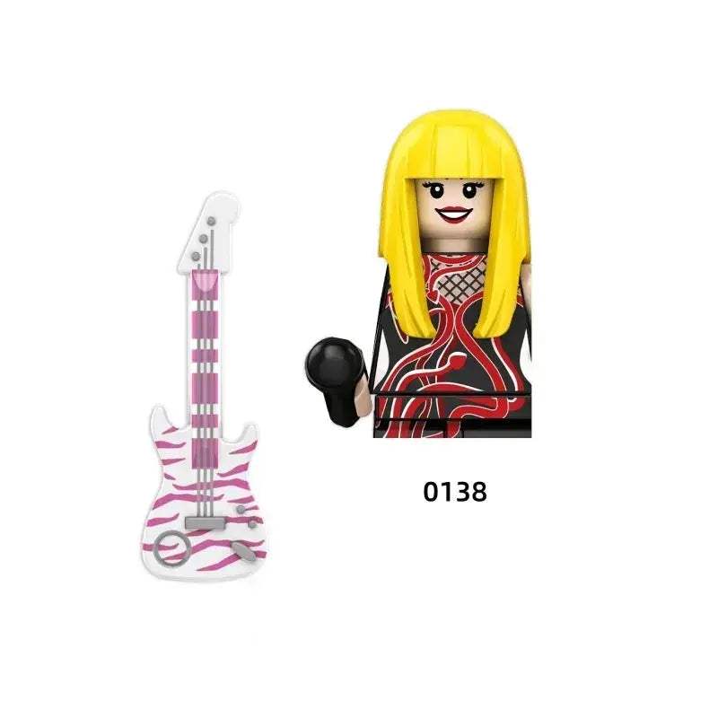 Building Blocks Mini Action Figure Sets Of Popular Singers - ToylandEU