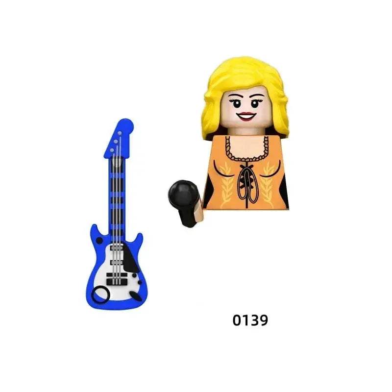 Building Blocks Mini Action Figure Sets Of Popular Singers - ToylandEU