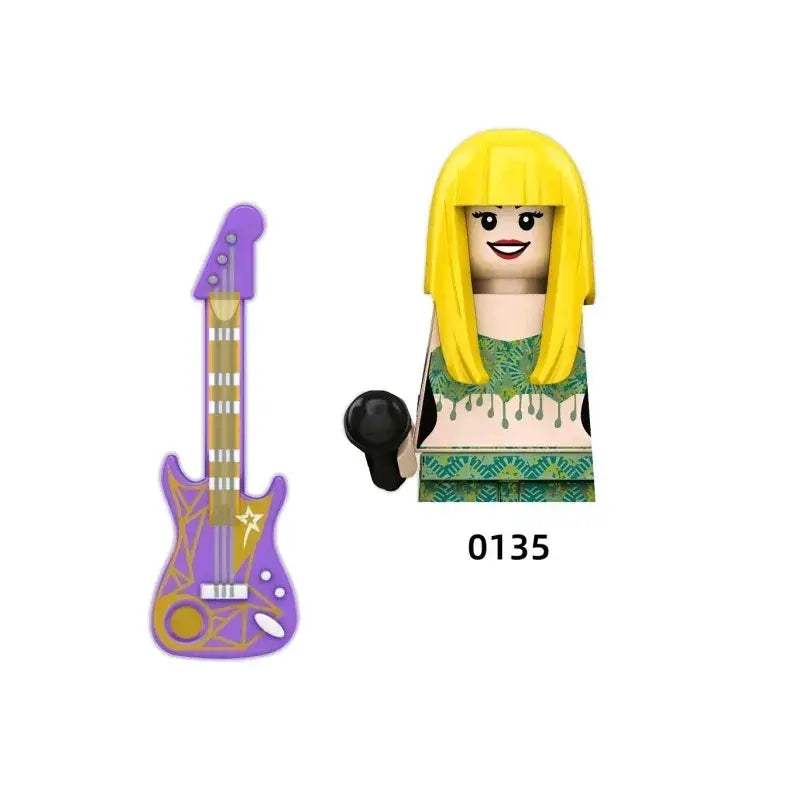 Building Blocks Mini Action Figure Sets Of Popular Singers - ToylandEU