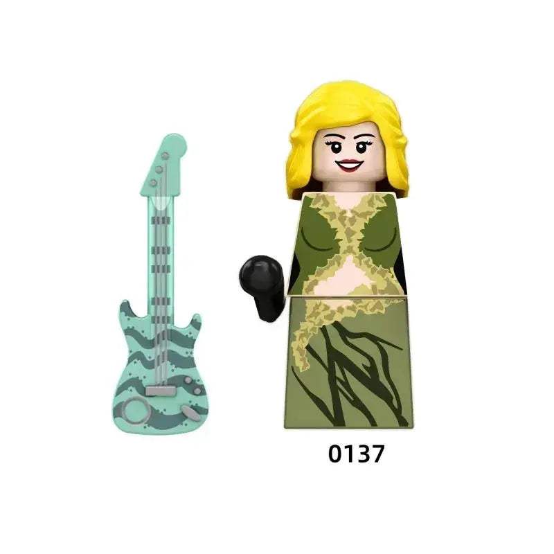 Building Blocks Mini Action Figure Sets Of Popular Singers - ToylandEU