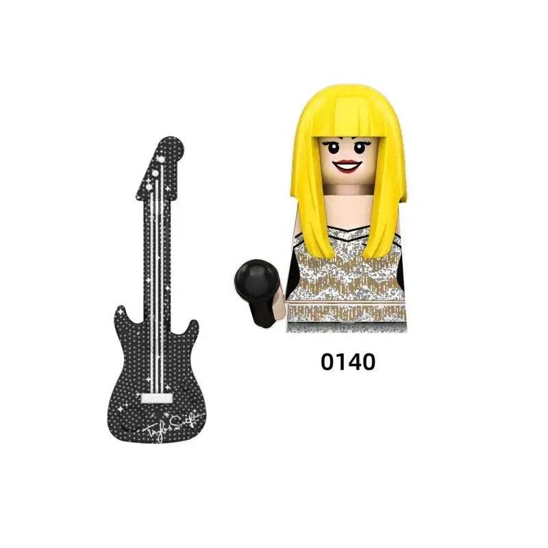 Building Blocks Mini Action Figure Sets Of Popular Singers - ToylandEU