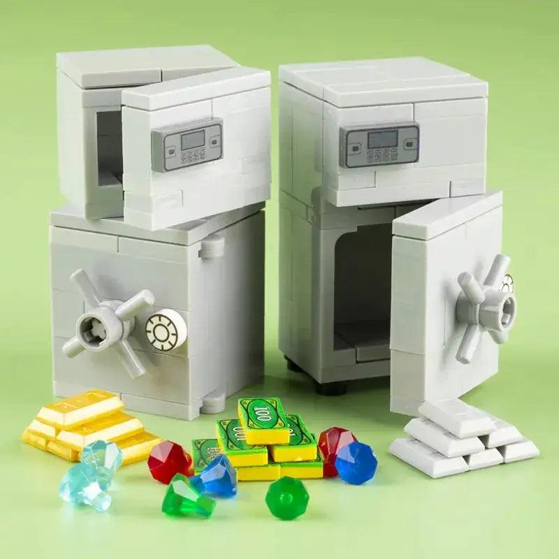  Building Blocks Money Box Treasure Chest Durable -  ToylandEU™