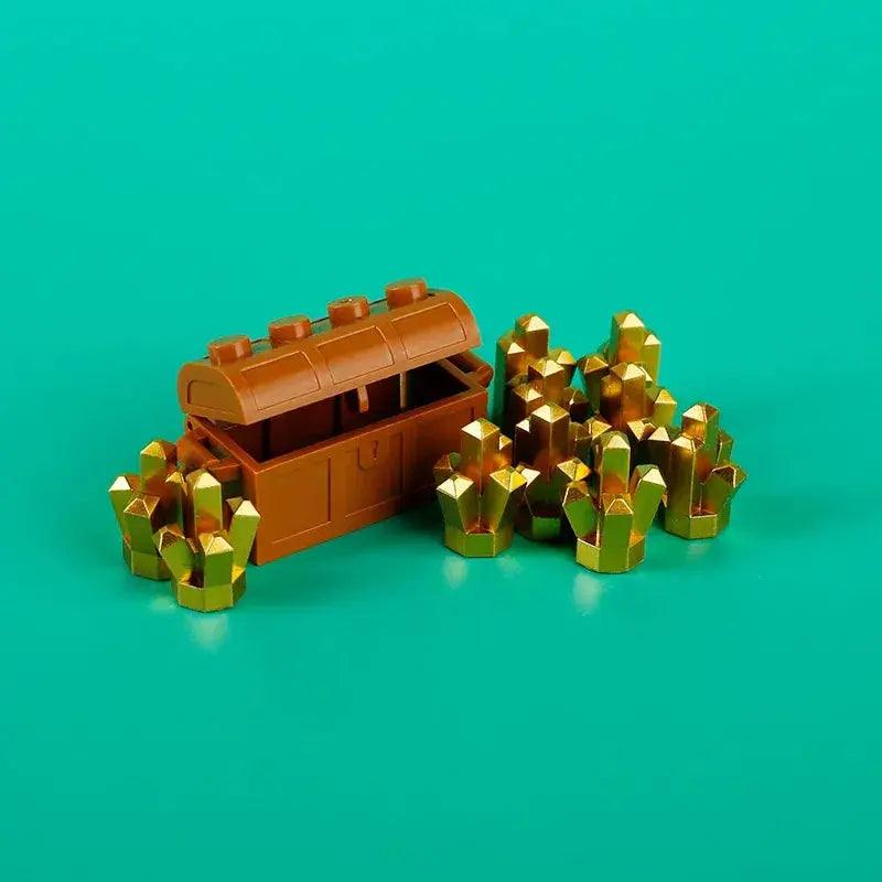  Building Blocks Money Box Treasure Chest Durable -  ToylandEU™