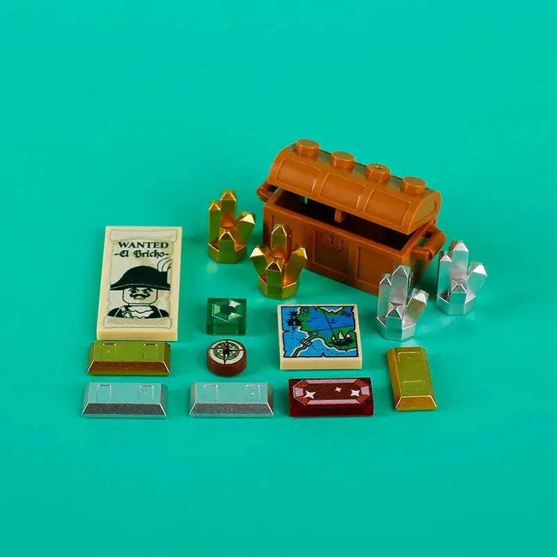  Building Blocks Money Box Treasure Chest Durable -  ToylandEU™