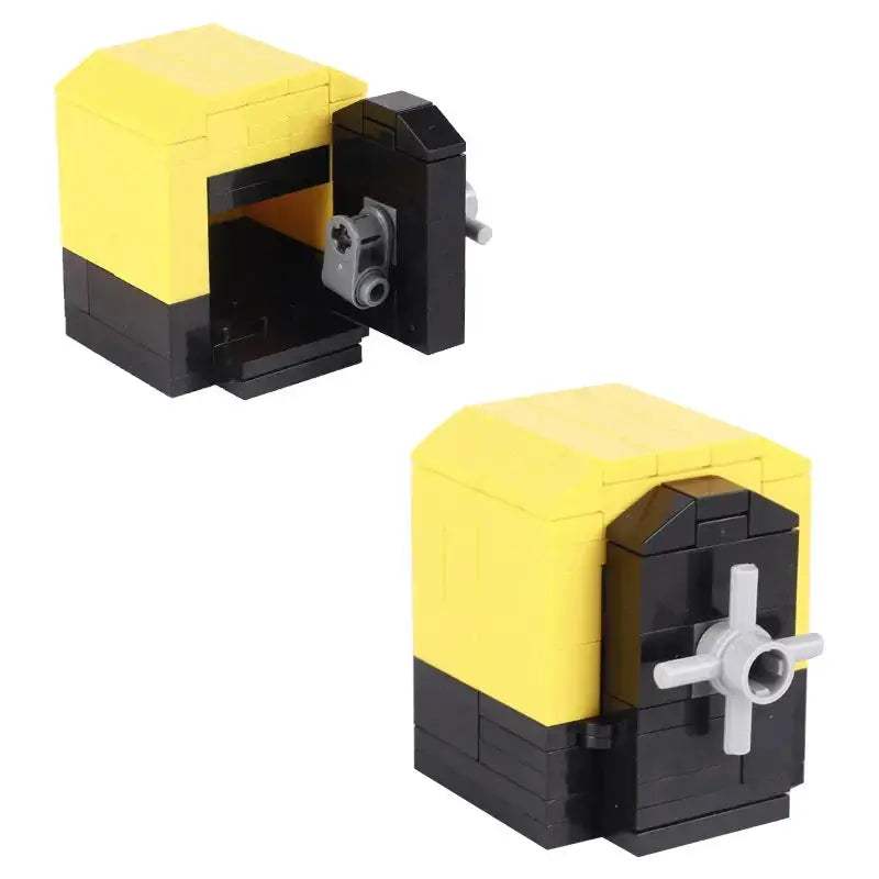 Building Blocks Money Box Treasure Chest Set Storage - ToylandEU