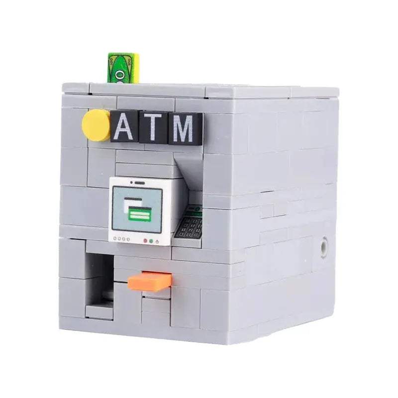 Building Blocks Money Box Treasure Chest Set Storage - ToylandEU