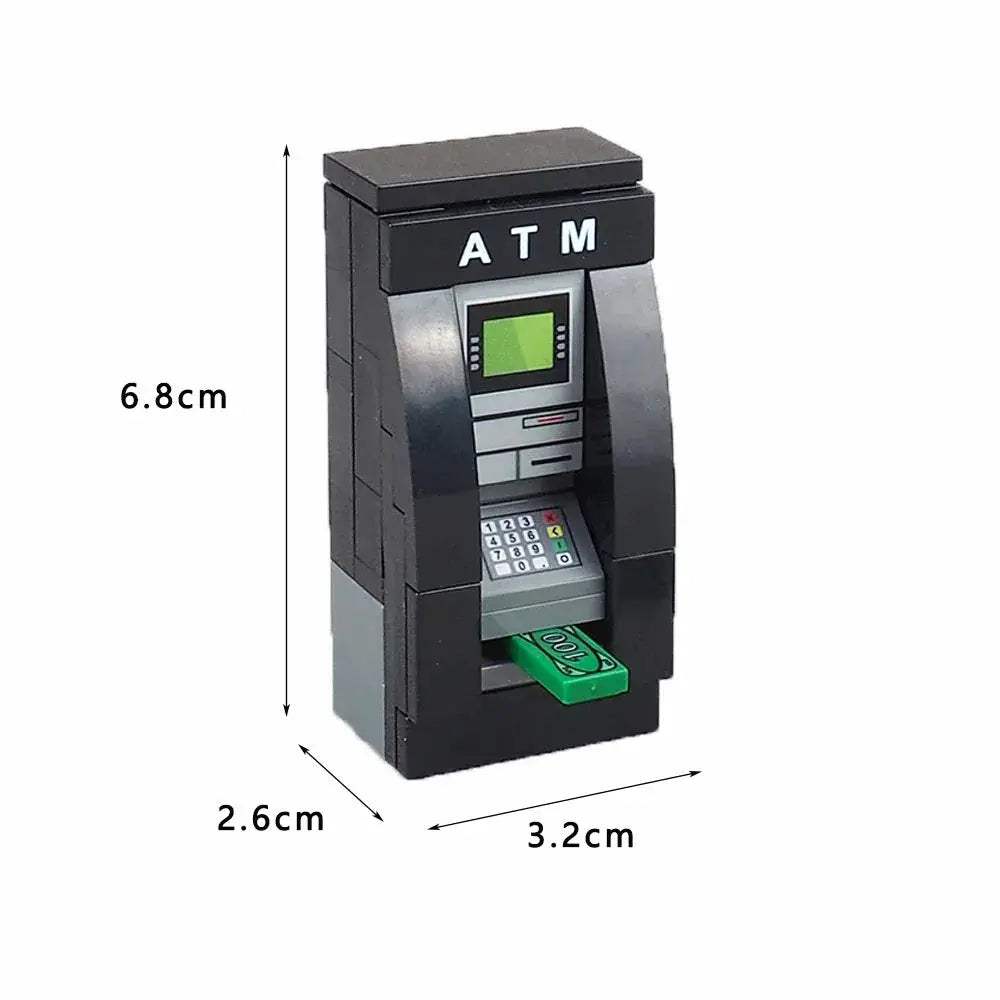 Building Blocks Money Box Treasure Chest Set Storage - ToylandEU