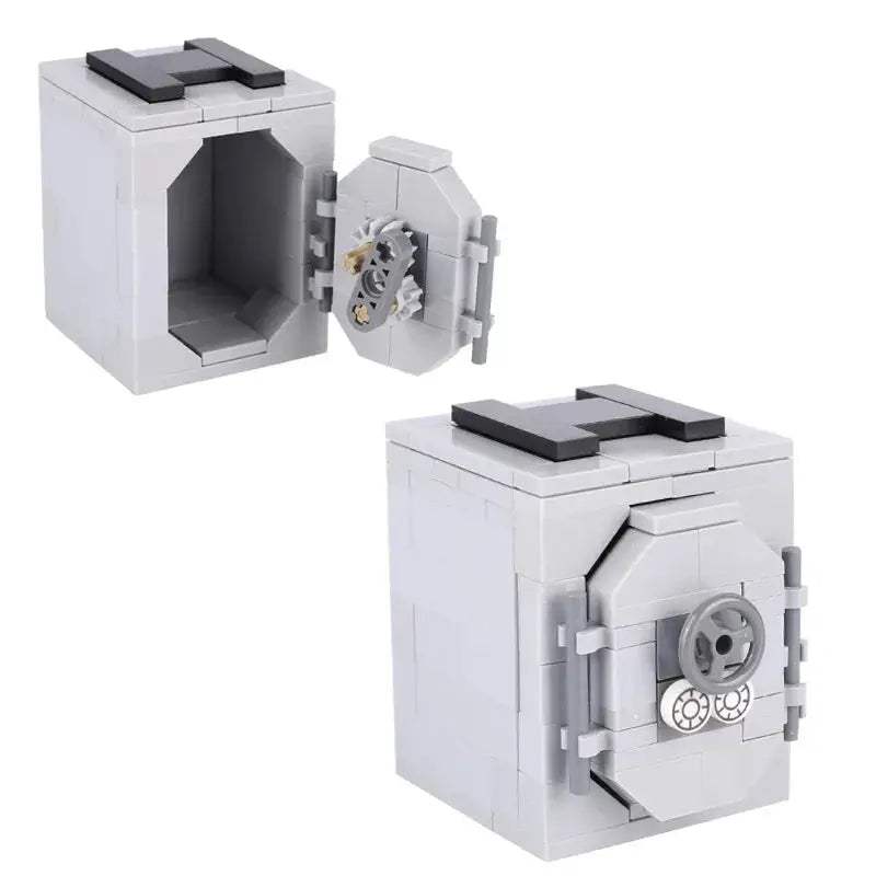 Building Blocks Money Box Treasure Chest Set Storage - ToylandEU
