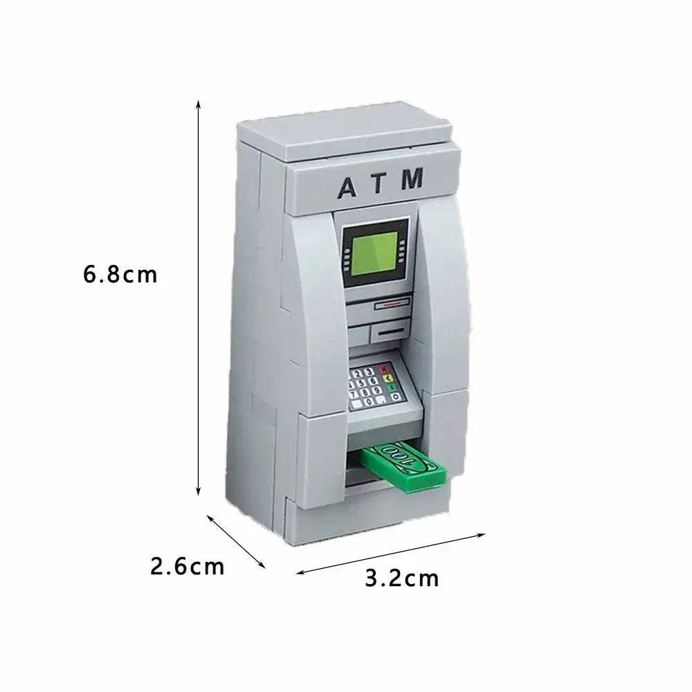 Building Blocks Money Box Treasure Chest Set Storage - ToylandEU