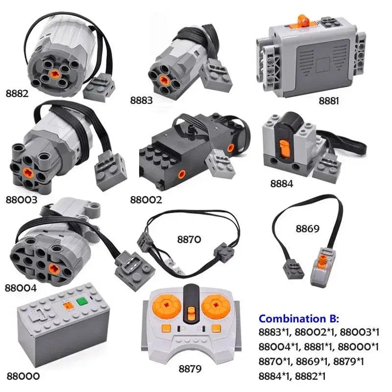  Building Blocks Motor Set Compatible With Lego Durable -  ToylandEU™