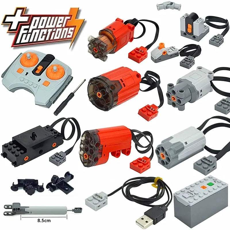  Building Blocks Motor Set Compatible With Lego Durable -  ToylandEU™