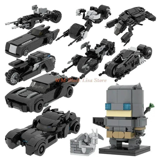  Building Blocks Motorcycle Car Set Action Figures Stem -  ToylandEU™