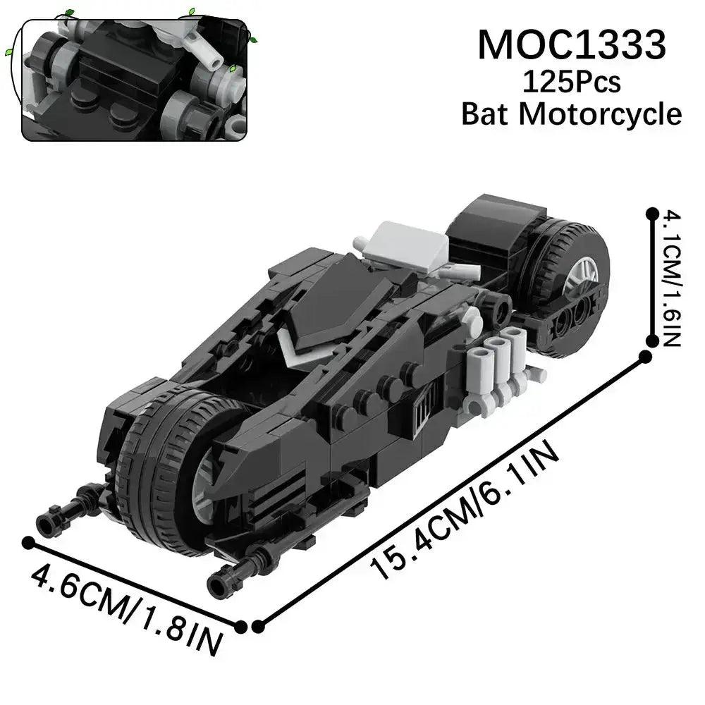  Building Blocks Motorcycle Car Set Action Figures Stem -  ToylandEU™