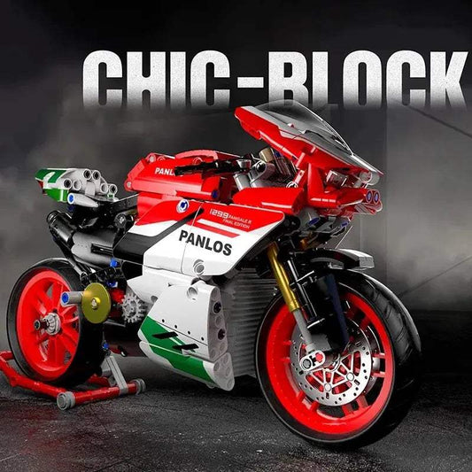  Building Blocks Motorcycle Set Educational Toy 803 Pcs -  ToylandEU™