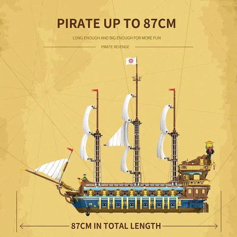  Building Blocks Sailing Ship Educational Toy -  ToylandEU™