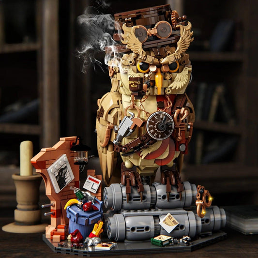  Building Blocks Set | 1286 | Owl Detective | Toylandeu™ 