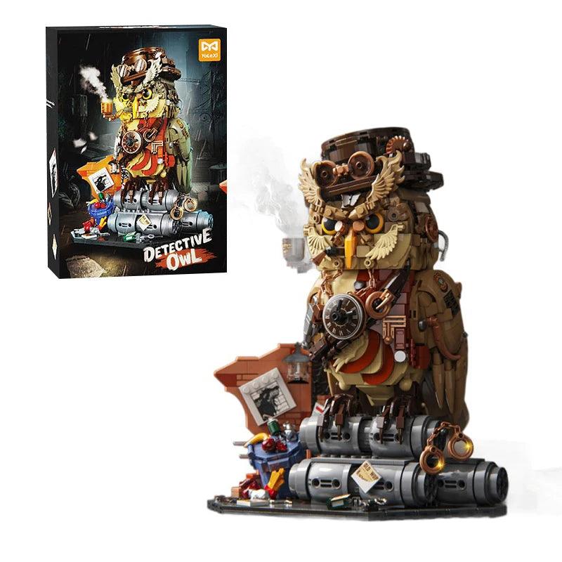  Building Blocks Set | 1286 | Owl Detective | Toylandeu™ 