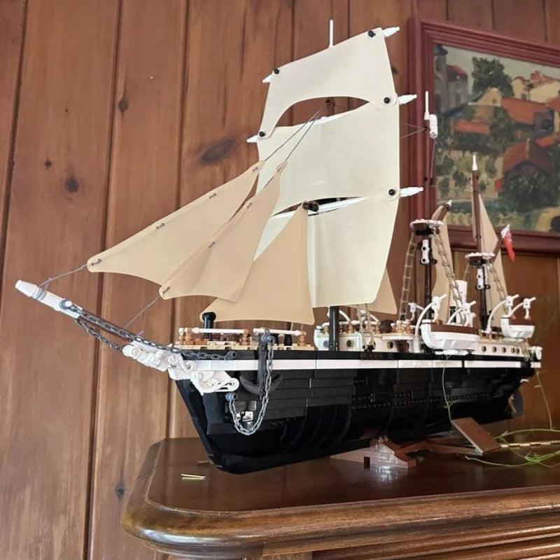 Building Blocks Set | Antarctic Ship | Toylandeu™