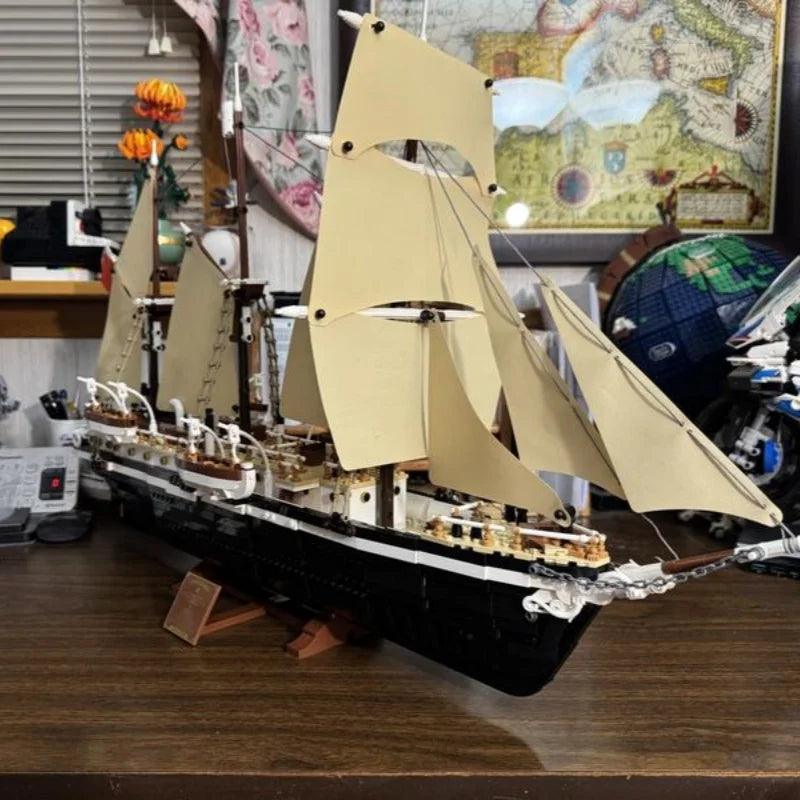 Building Blocks Set | Antarctic Ship | Toylandeu™