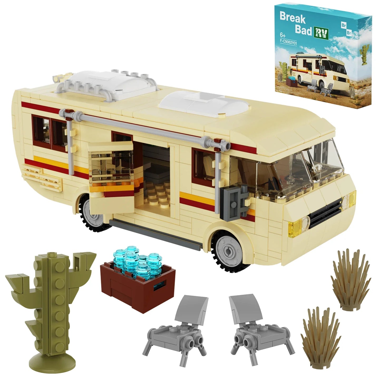  Building Blocks Set | Breaking Bad Theme | Toylandeu™ 