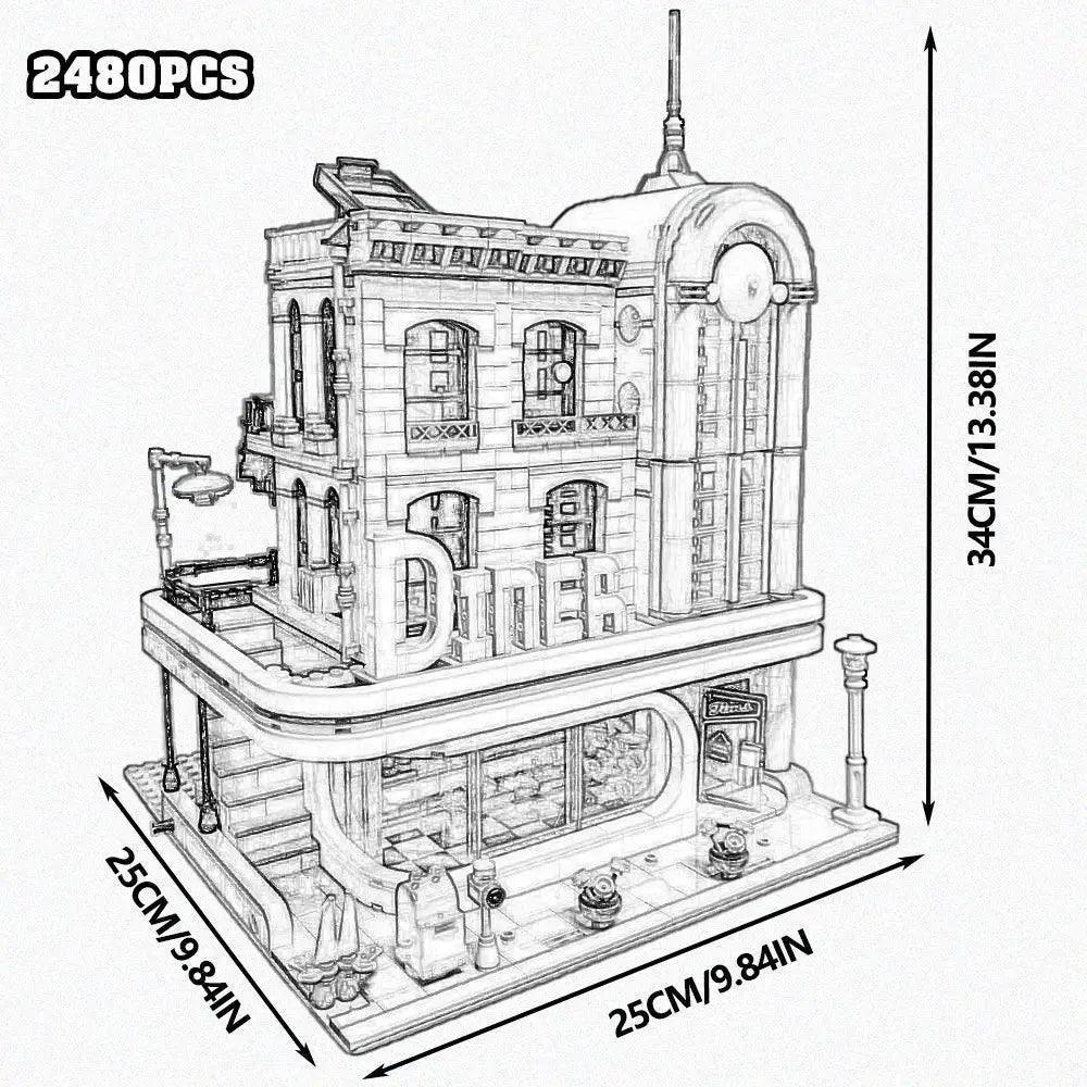  Building Blocks Set For Creative City Play Durable -  ToylandEU™