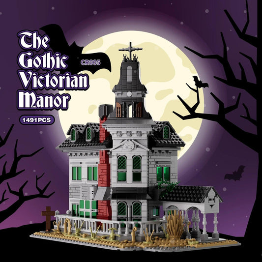  Building Blocks Set | Gothic Manor 1491PCS | Toylandeu™ 