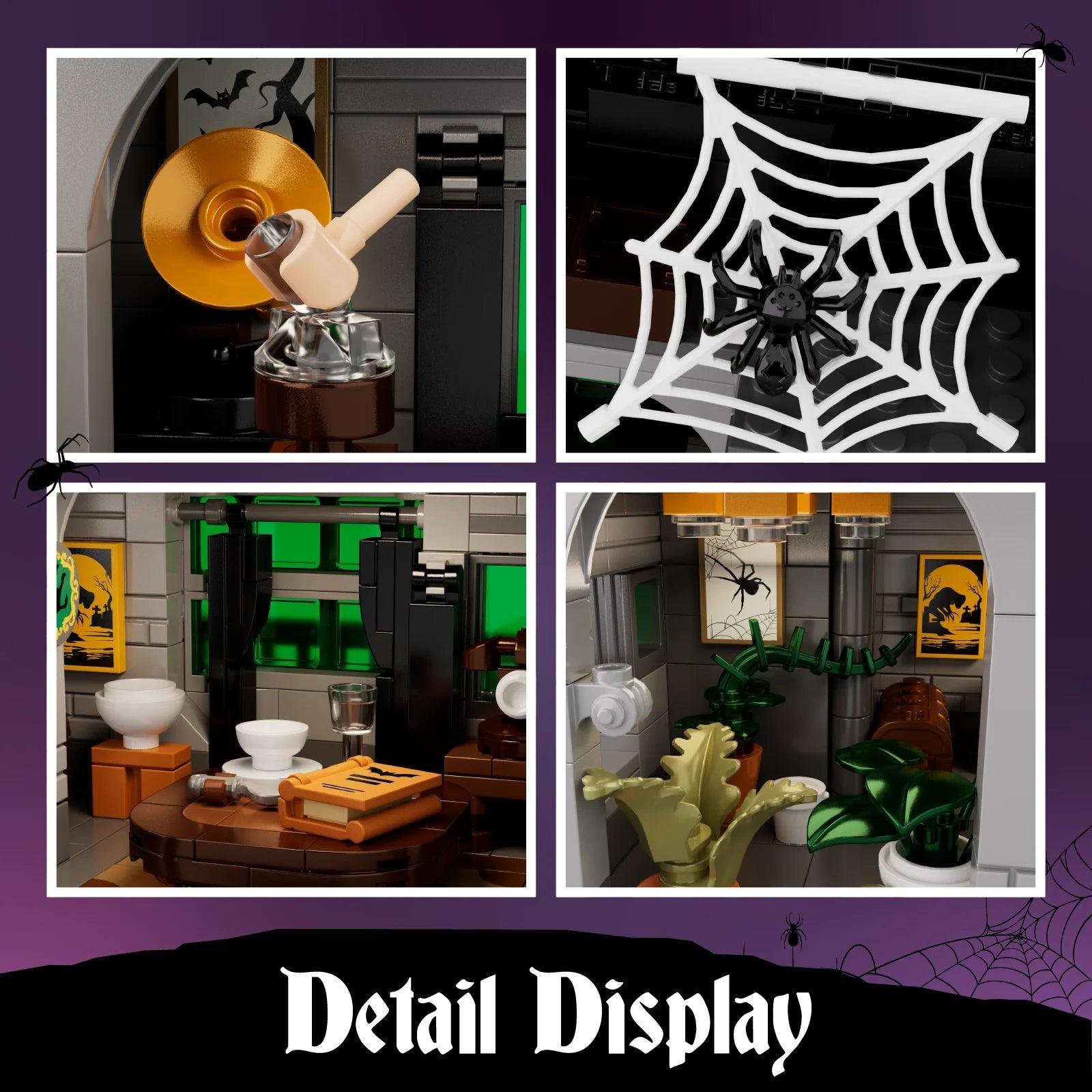  Building Blocks Set | Gothic Manor 1491PCS | Toylandeu™ 