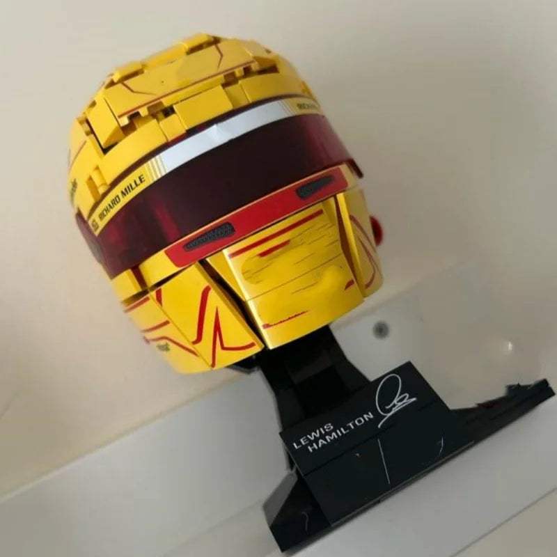Building Blocks Set | Hamilton Helmet | Toylandeu™