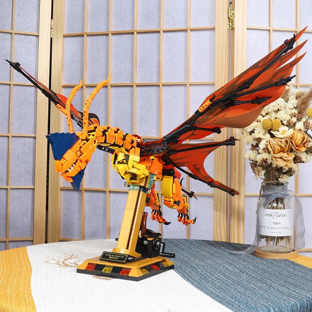  Building Blocks Set Ice Dragon 1174 Pieces | Toylandeu™ 