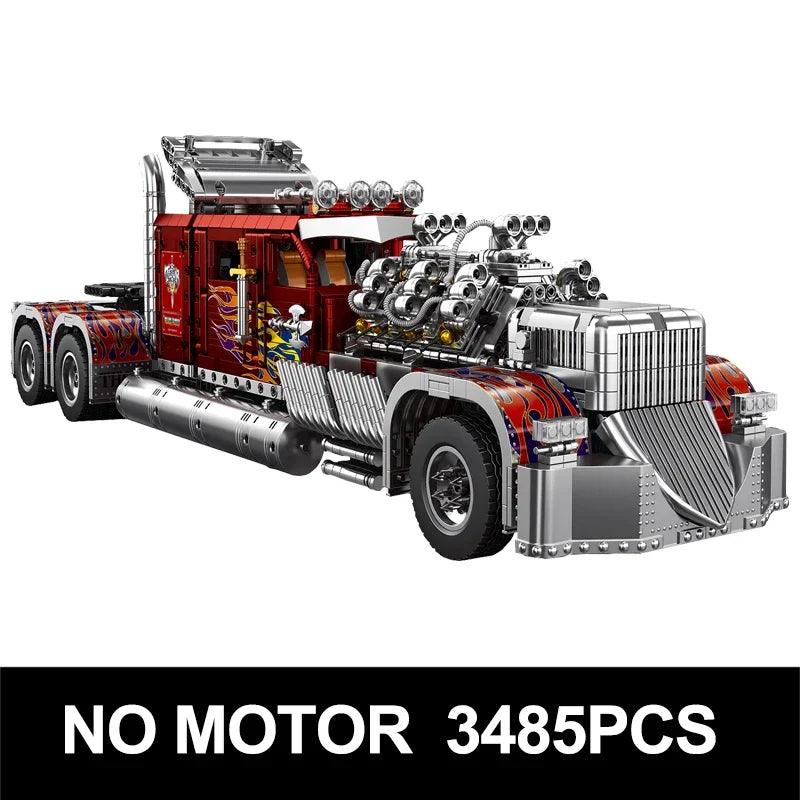 Building Blocks Set | Lego Compatible Heavy Truck 3485pcs | Toylandeu™