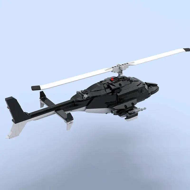 Moc Building Bricks Special Ops Helicopter Air Wolf Technology Blocks Christmas Military Series Model Toy DIY Set Assembly Gifts - ToylandEU