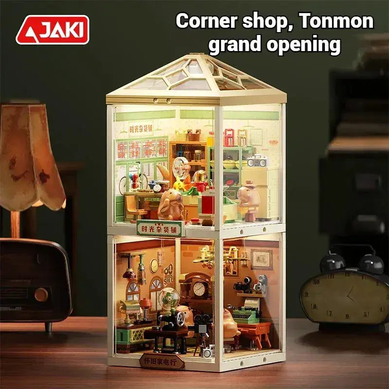 Building Blocks Street Scene General Store Model Lego Compatible Gift - ToylandEU