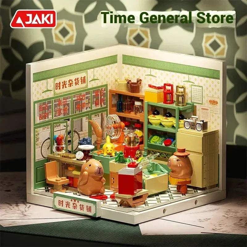 Building Blocks Street Scene General Store Model Lego Compatible Gift - ToylandEU