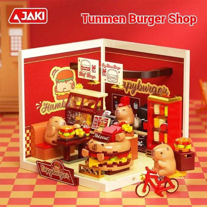 Building Blocks Street Scene General Store Model Lego Compatible Gift - ToylandEU