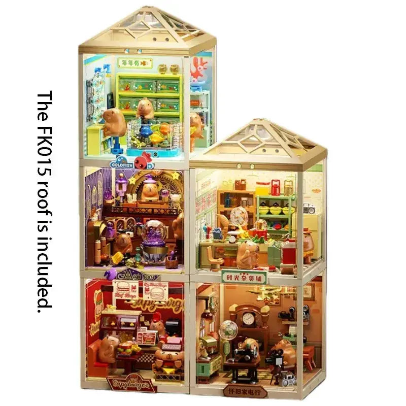 Building Blocks Street Scene General Store Model Lego Compatible Gift - ToylandEU
