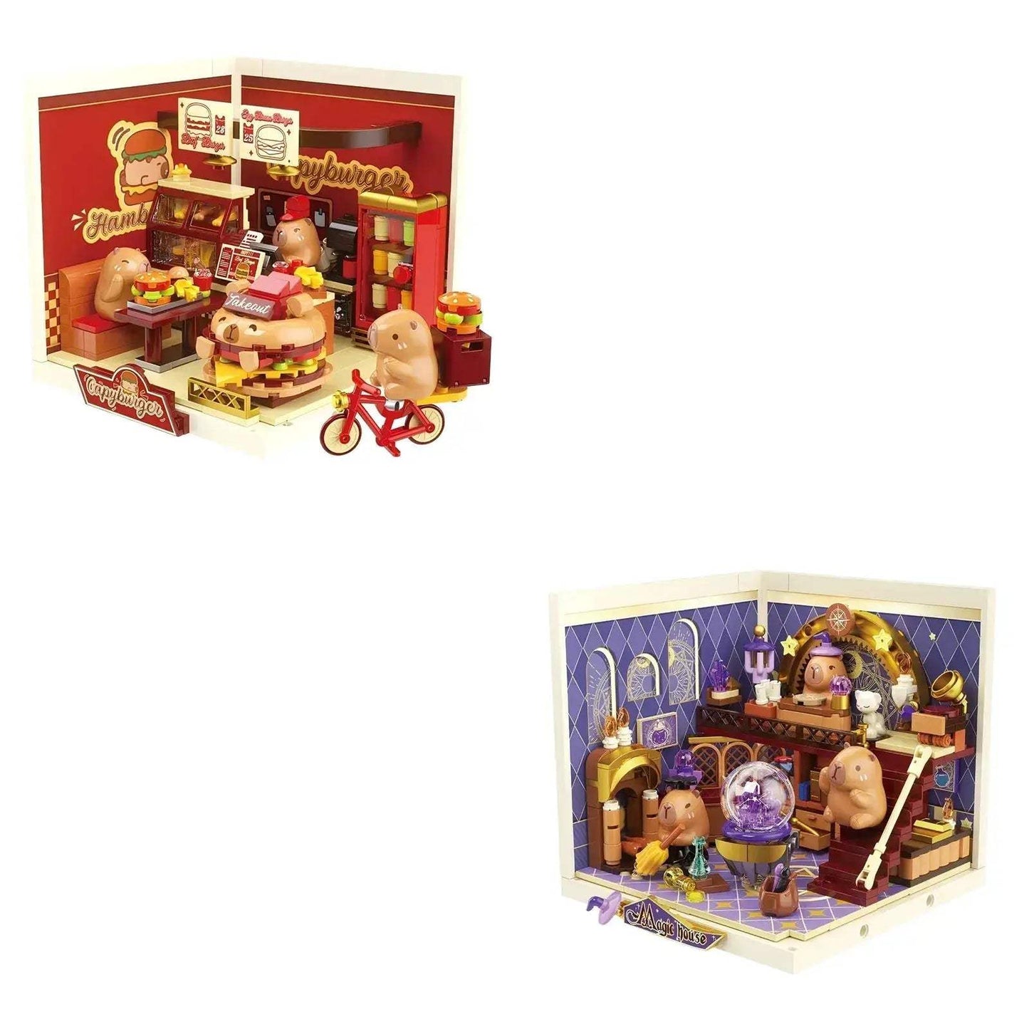 Building Blocks Street Scene General Store Model Lego Compatible Gift - ToylandEU