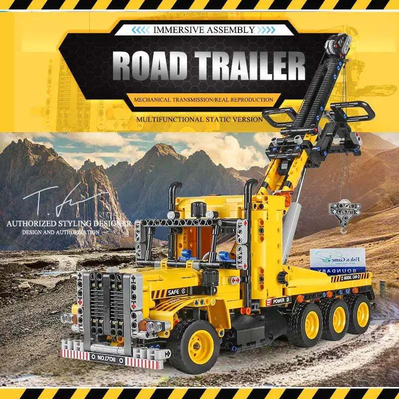 Building Blocks Tow Truck Model Compatible With Lego - ToylandEU
