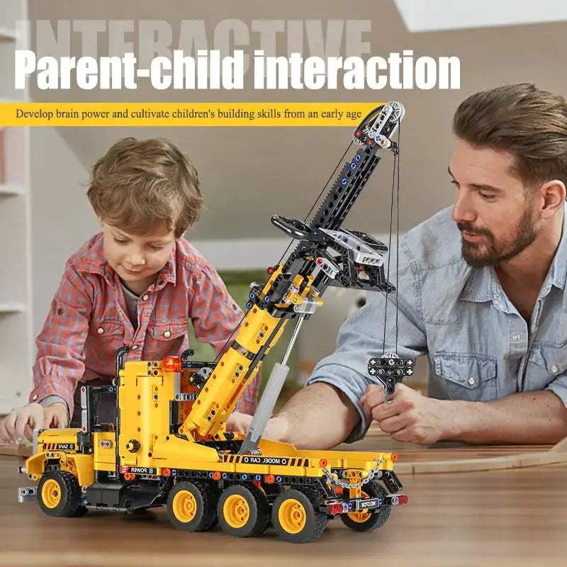 Building Blocks Tow Truck Model Compatible With Lego - ToylandEU
