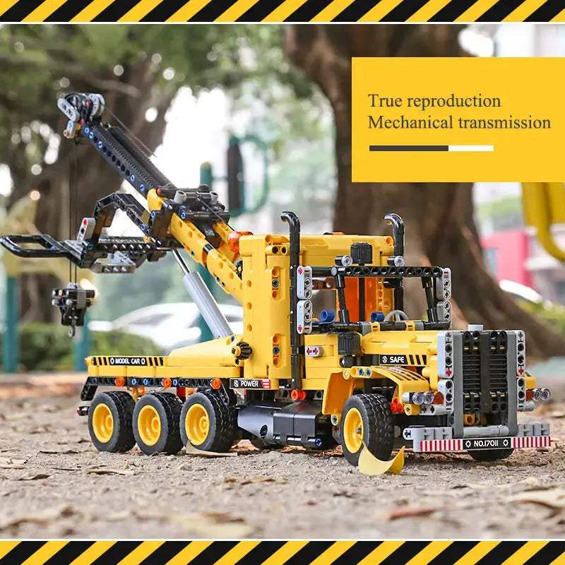 Building Blocks Tow Truck Model Compatible With Lego - ToylandEU