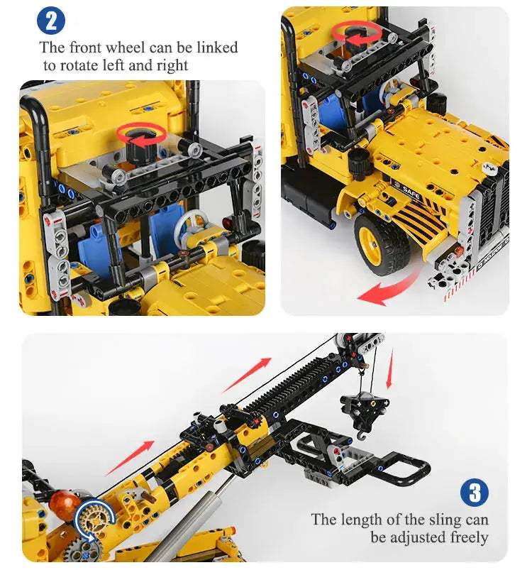 Building Blocks Tow Truck Model Compatible With Lego - ToylandEU