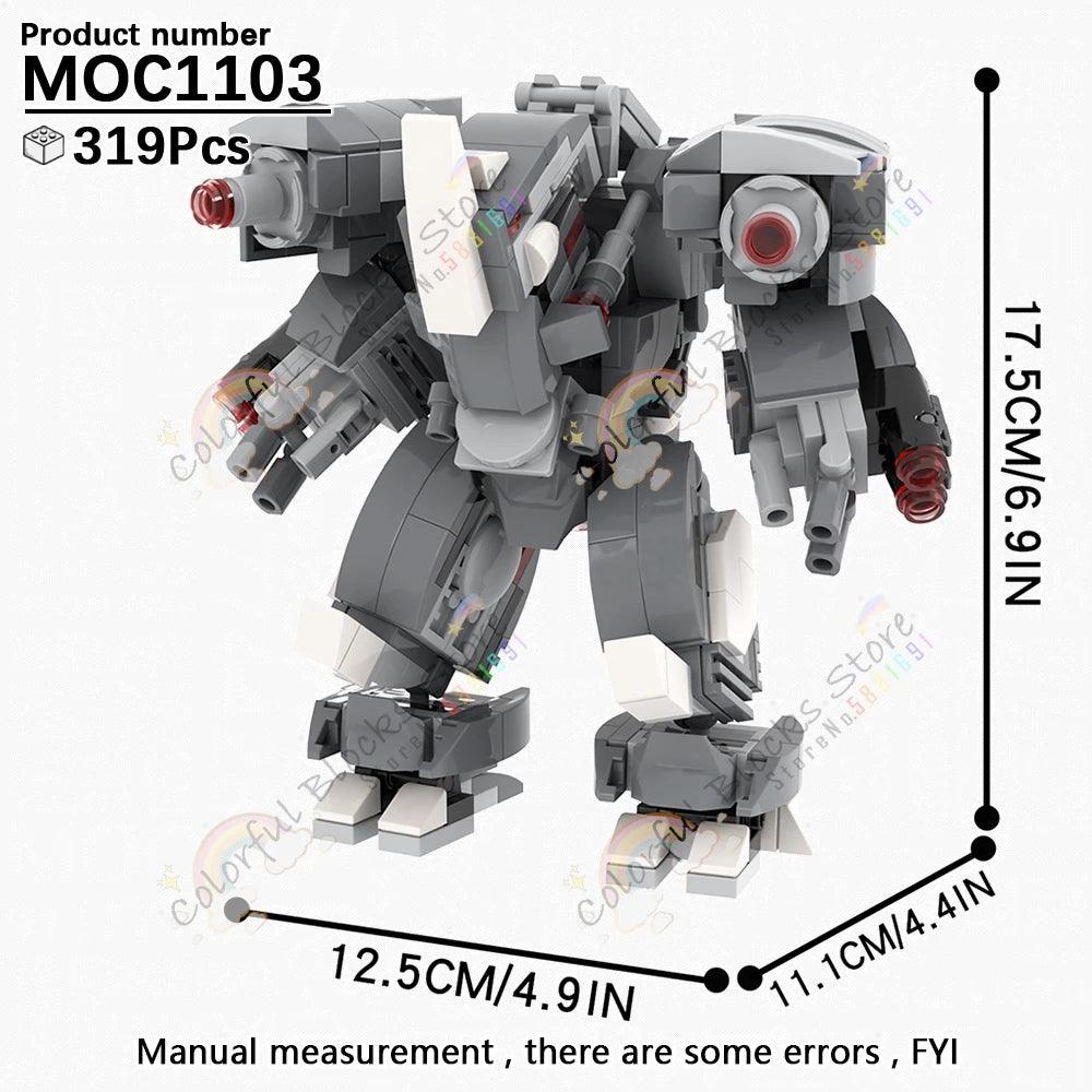  Building Blocks Toy | Racing Mecha Car Set | Toylandeu™ 