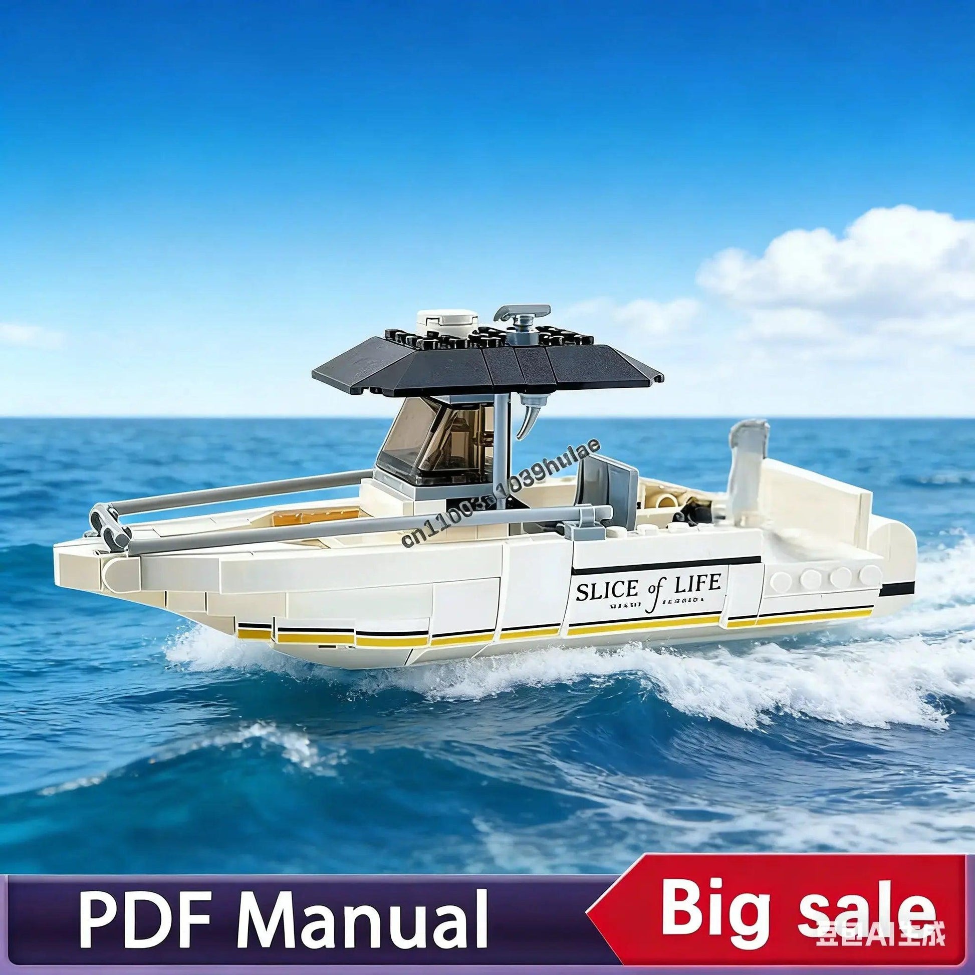  Building Blocks Yacht Decor for Adults Gift Idea Premium -  ToylandEU™