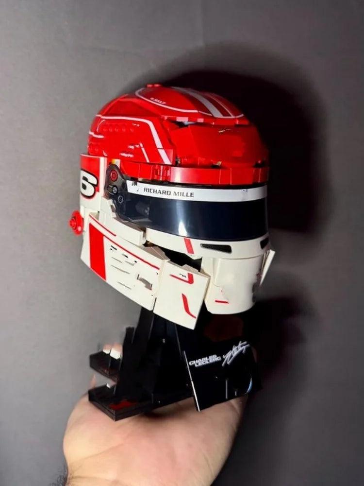 Building Bricks Helmet Model | 886 Pieces | Toylandeu