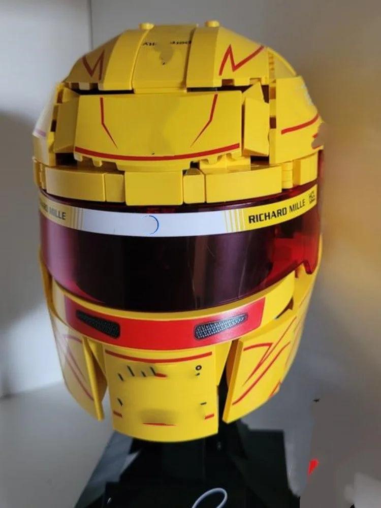 Building Bricks Set | Hamilton Helmet | Toylandeu™