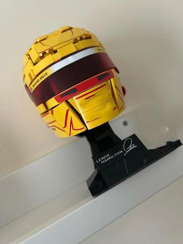 Building Bricks Set | Hamilton Helmet | Toylandeu™