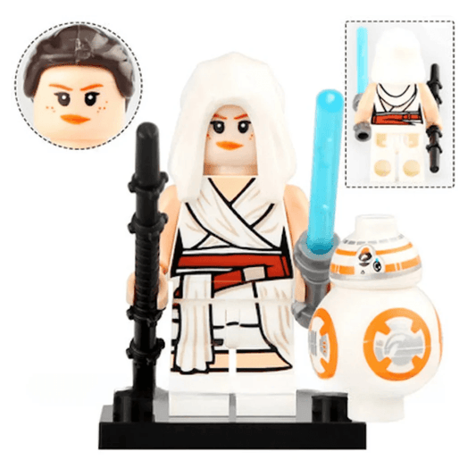 Building Minifigure Rey BB8 | Custom Compatible | Toylandeu™