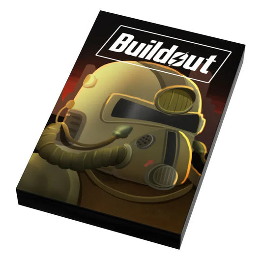 Buildout Video Game Cover (2x3 Tile) made using LEGO part - B3 Customs - ToylandEU