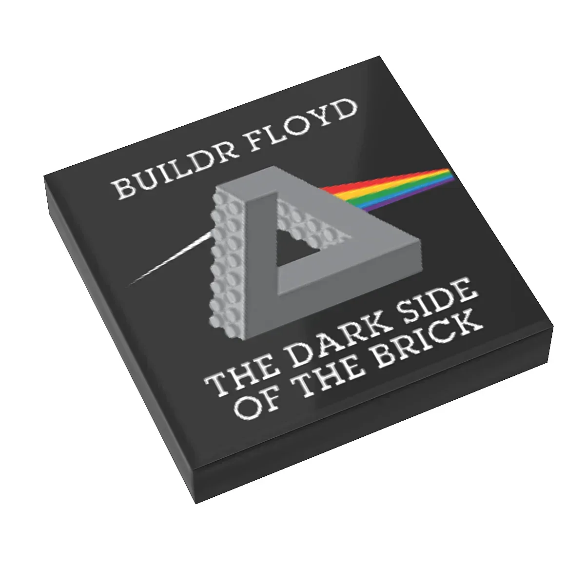 Buildr Floyd, Dark Side of the Brick - B3 Customs Music Album Cover (2x2 Tile) - ToylandEU