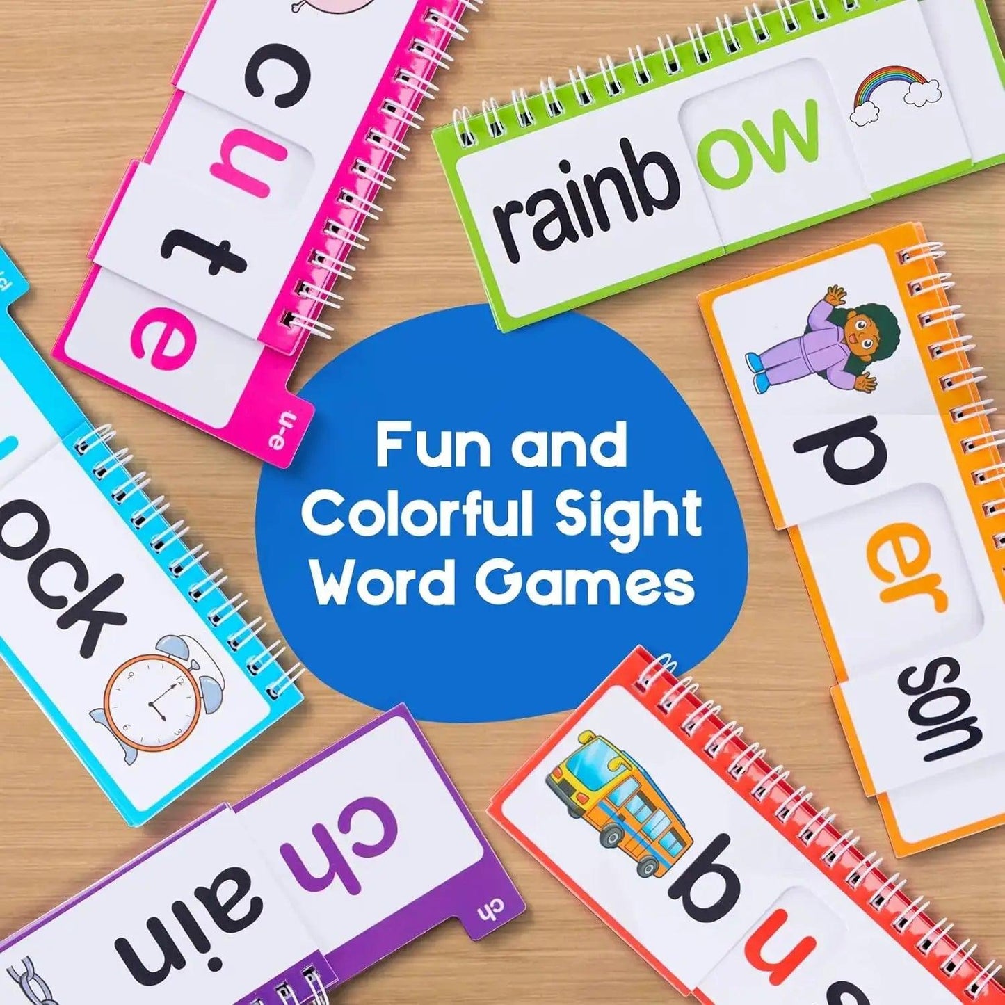 Phonics Flash Cards Read and Rhyme Flip Books Bundle -  ToylandEU™
